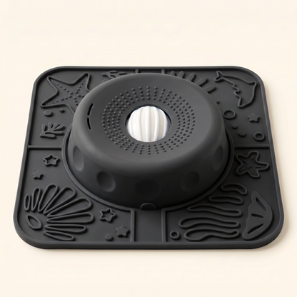 The Calmel 2-in-1 Slow Feeder & Lick Mat