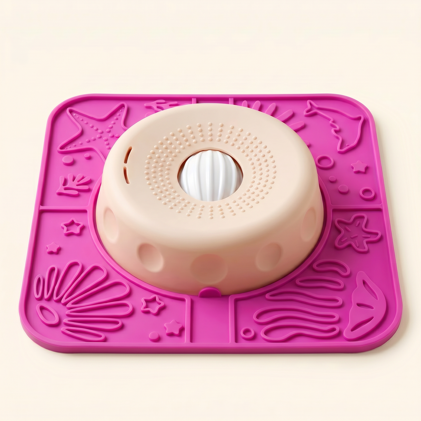 The Calmel 2-in-1 Slow Feeder & Lick Mat